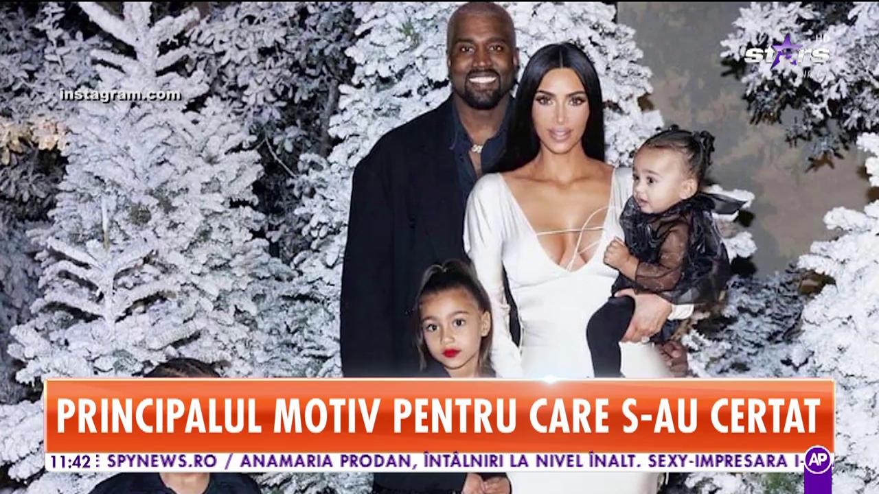 Kim Kardashian şi Kanye West ar fi la un pas de divorţ. Care este principalul motiv