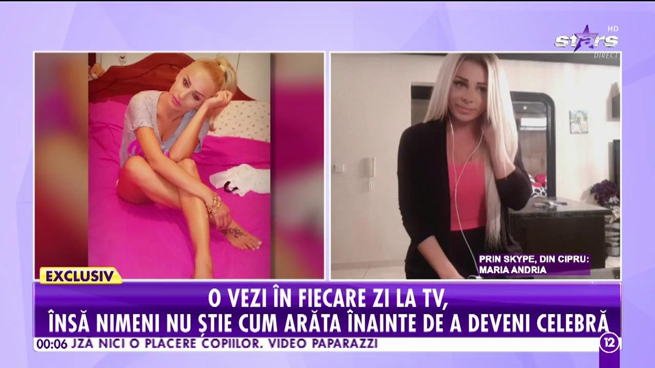 Maria Andria face o declaraţie surprinzătoare: "Recunosc că &icirc;mi plac at&acirc;t bărbaţii, c&acirc;t şi femeile!"
