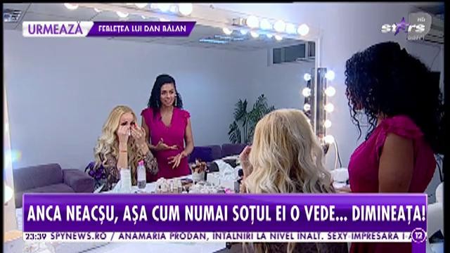 Anca Neacşu, pe lista celor mai curajoase vedete de la noi! S-a demachiat &icirc;n direct!
