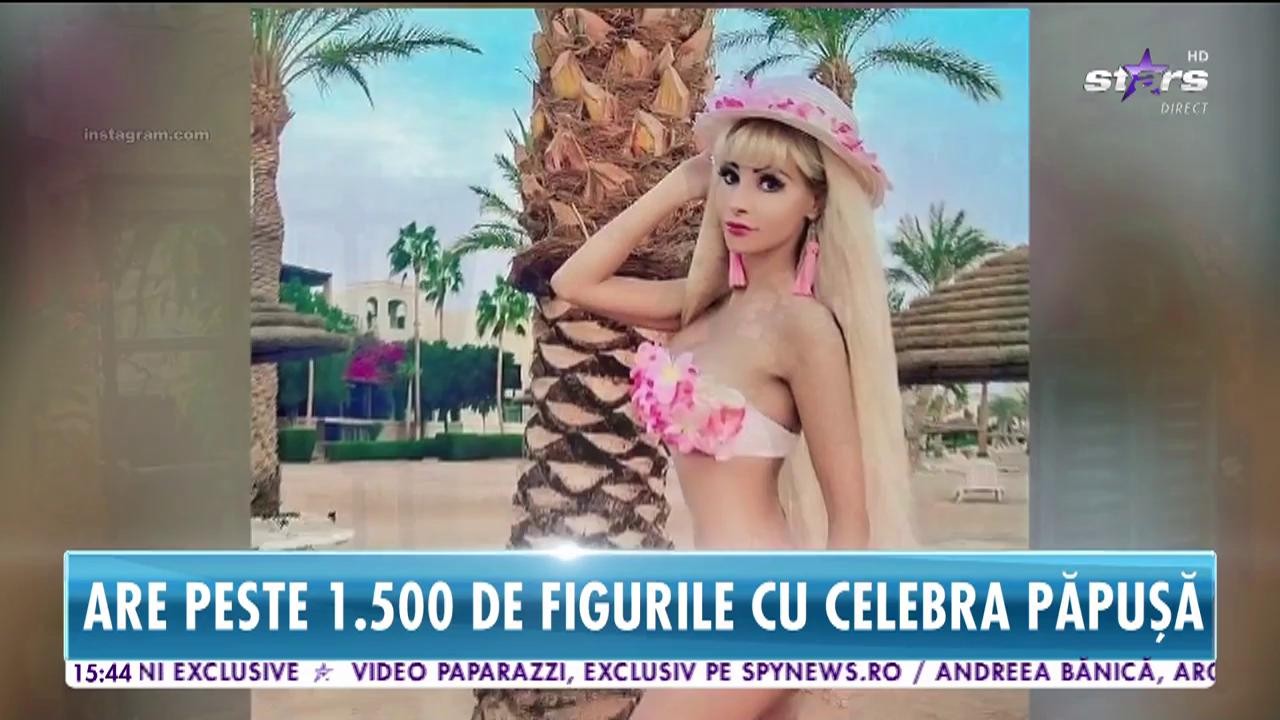 Tanya, o t&acirc;nără din Rusia, vrea să fie cu orice preț păpuşă Barbie. A plătit 120 de mii de lire pe operaţii estetice