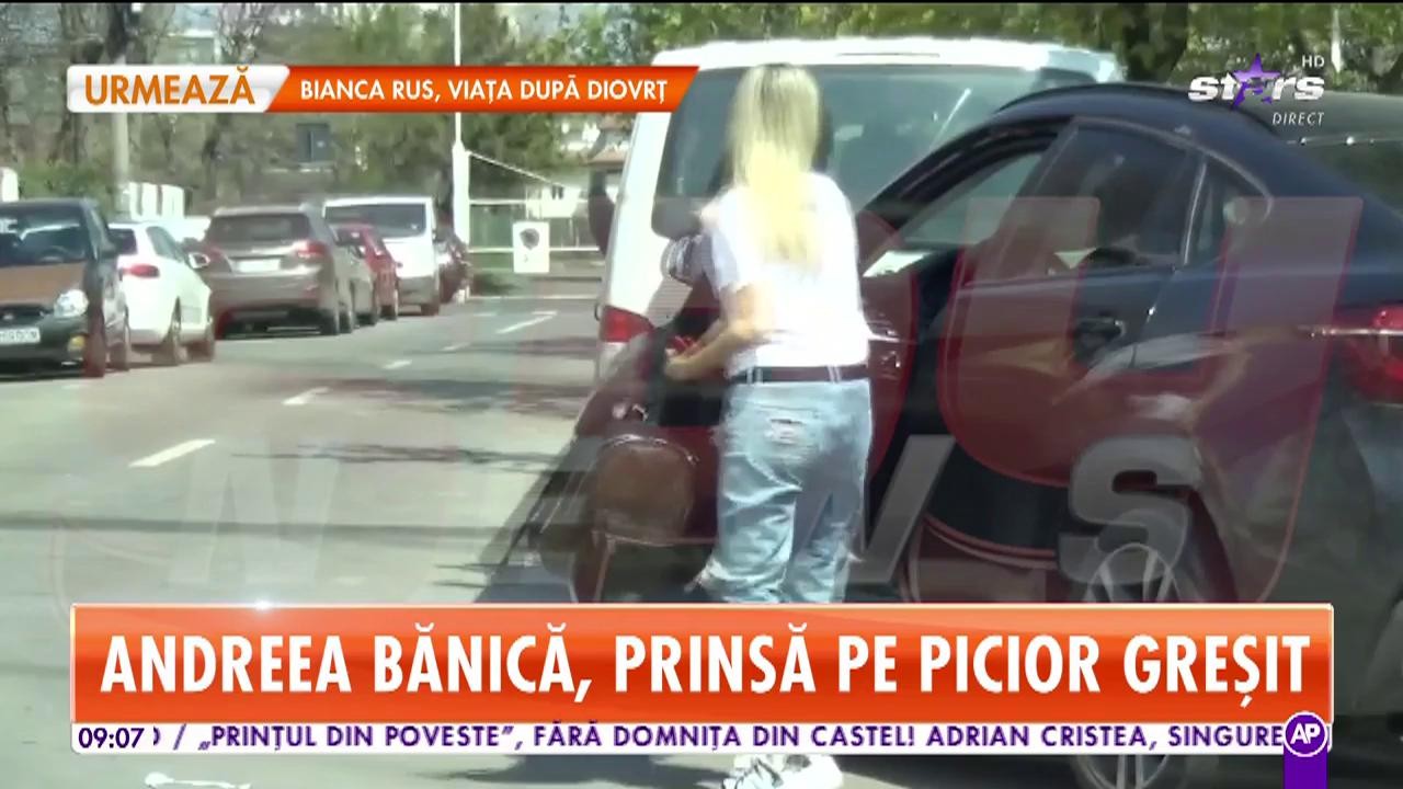 Ce a făcut Andreea Bănică atunci c&acirc;nd credea că nu o vede nimeni