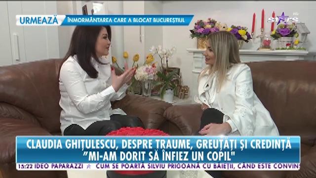 Claudia Ghiţulescu a ajuns &icirc;n pragul disperării! A crezut că este &icirc;nsărcinată, dar a primit numeroase lovituri