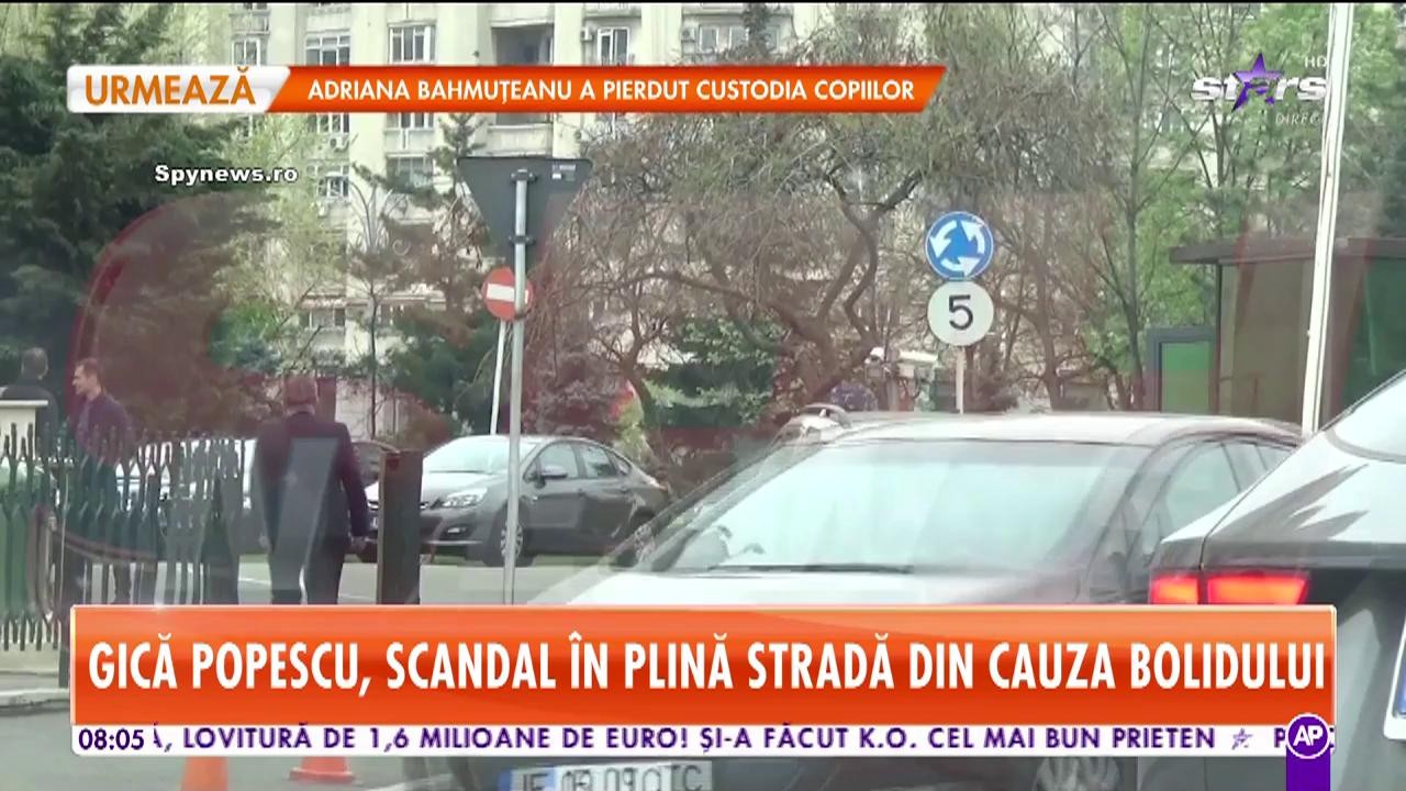 Gică Popescu, scandal &icirc;n plină stradă din cauza bolidului