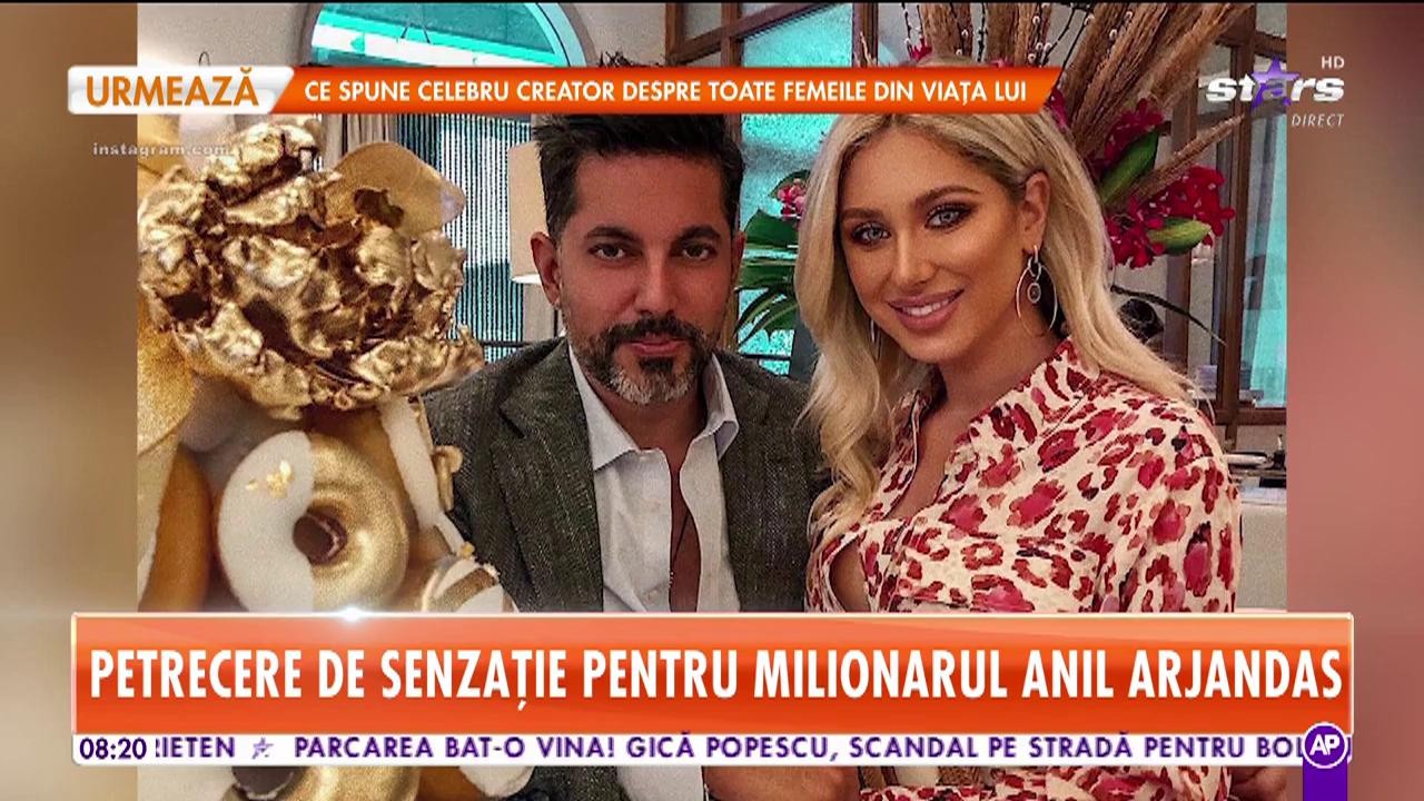 Petrecere de senzație pentru milionarul Anil Arjandas
