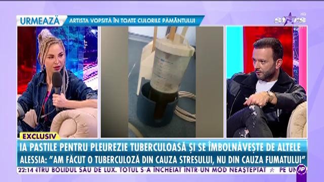 Alessia suferă de o boală cumplită: "Am făcut o tuberculoză din cauza stresului, nu din cauza fumatului"