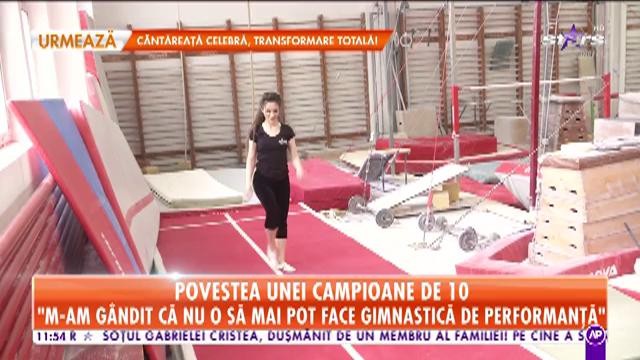 Povestea unui campioane de 10! O accidentare i-a &icirc;ncheiat cariera de gimnastă şi s-a apucat de machiaj