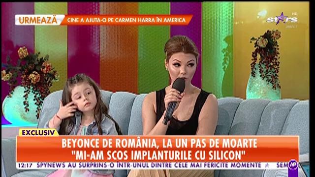 Beyonce de Rom&acirc;nia, la un pas de moarte! "Mi-am scos implanturile de silicon"
