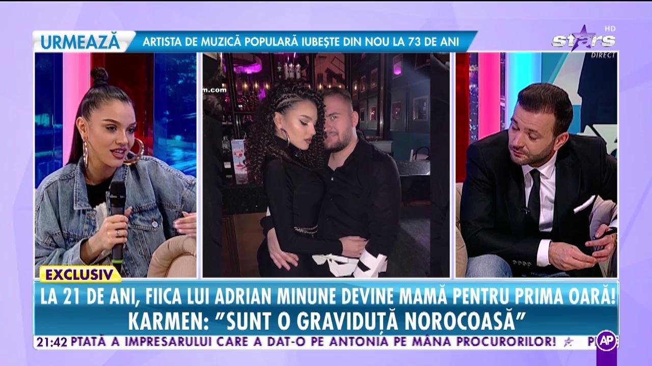 Karmen, o graviduță minune și viitoare miresică