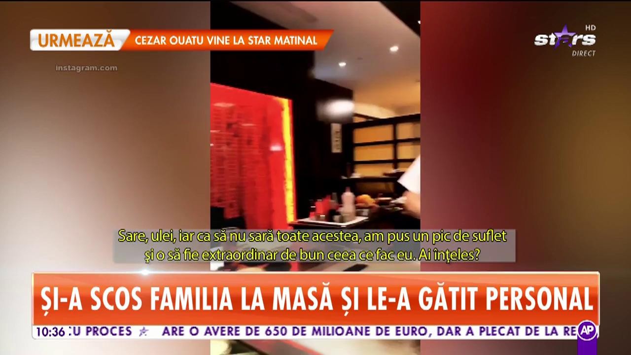 Adrian Minune a fost filmat &icirc;n ipostaze rar &icirc;nt&acirc;lnite. Adică la cratiţă!