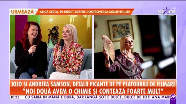 Jojo și Andreea Samson, detalii picante de pe platourile de filmare de la Liber ca pasărea cerului