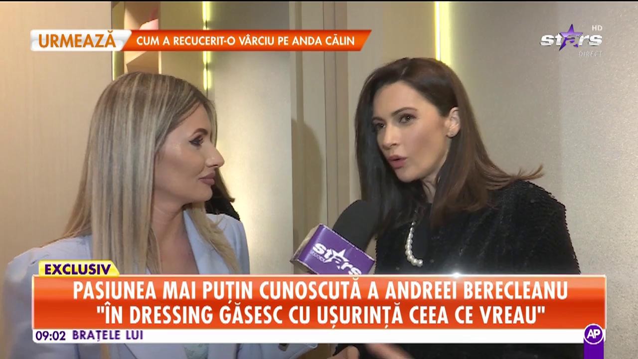 Pasiunea mai cunoscută a Andreei Berecleanu