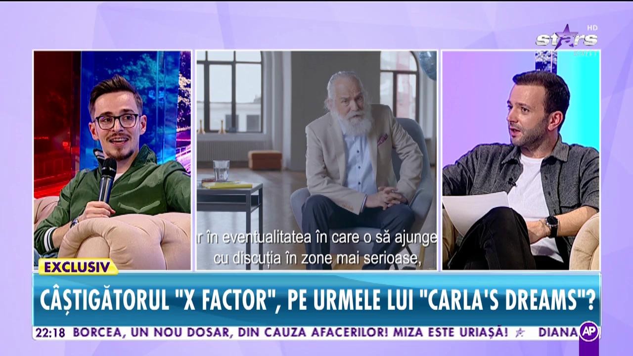 Primul c&acirc;ştigător X Factor, pe urmele lui Carla's Dreams?. Andrei Leonte: Fața mea nu inspiră niște g&acirc;nduri profunde
