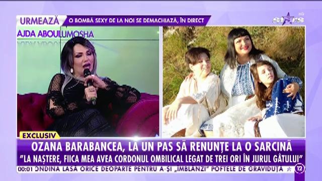 Ozana Barabancea, despre semnul divin care i-a schimbat destinul