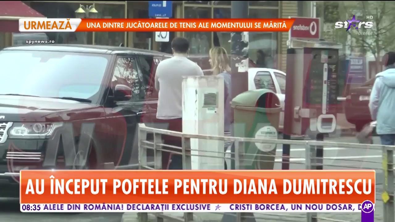Au &icirc;nceput poftele de graviduţă pentru Diana Dumitrescu