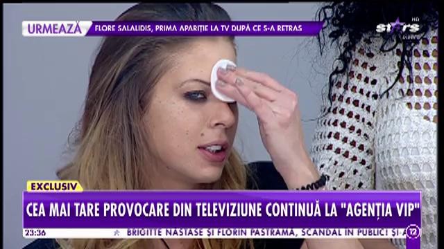 Roxana Nemeș se demachiază, &icirc;n direct, și &icirc;și arată adevărata față