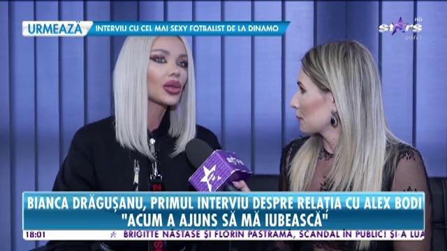 Bianca Drăguşanu, primul interviu despre relaţia cu Alex Bodi: El poate să se ducă &icirc;n club fără mine, eu nu pot să mă duc &icirc;n club fără el