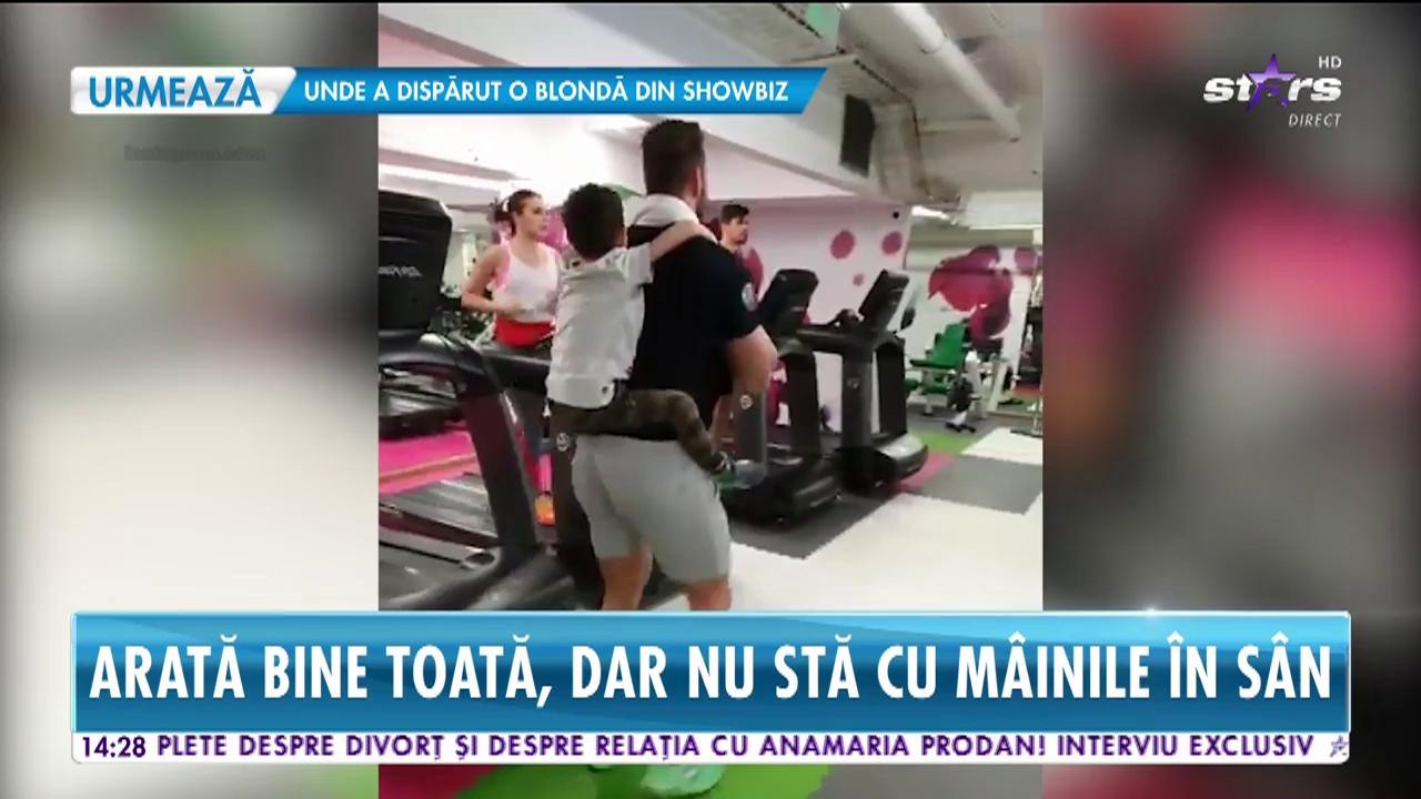 Anna Lesko, antrenament alături de fiul ei