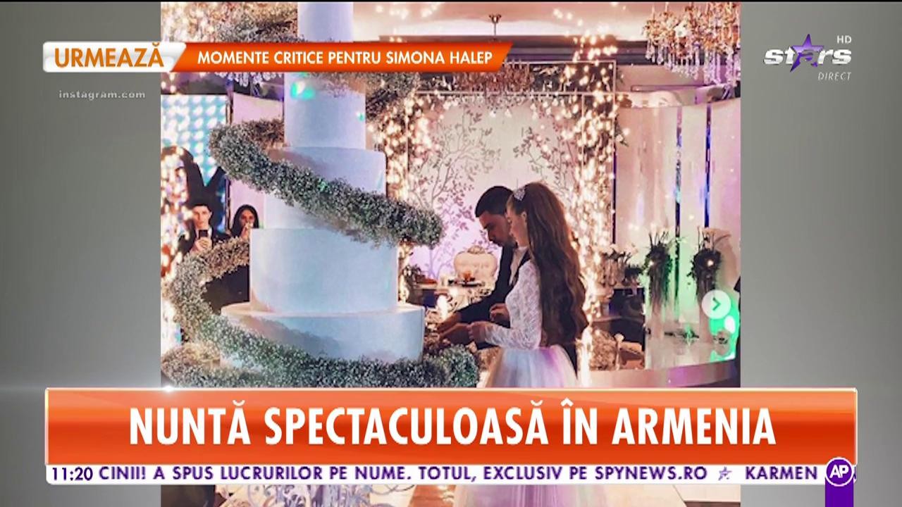 Nuntă spectaculoasă &icirc;n Armenia