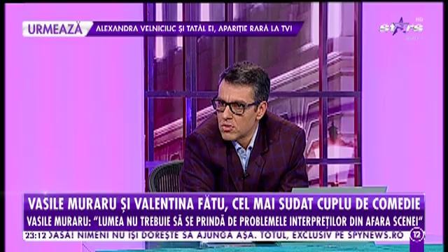 Vasile Muraru şi Valentina Fătu, cel mai sudat cuplu de comedie