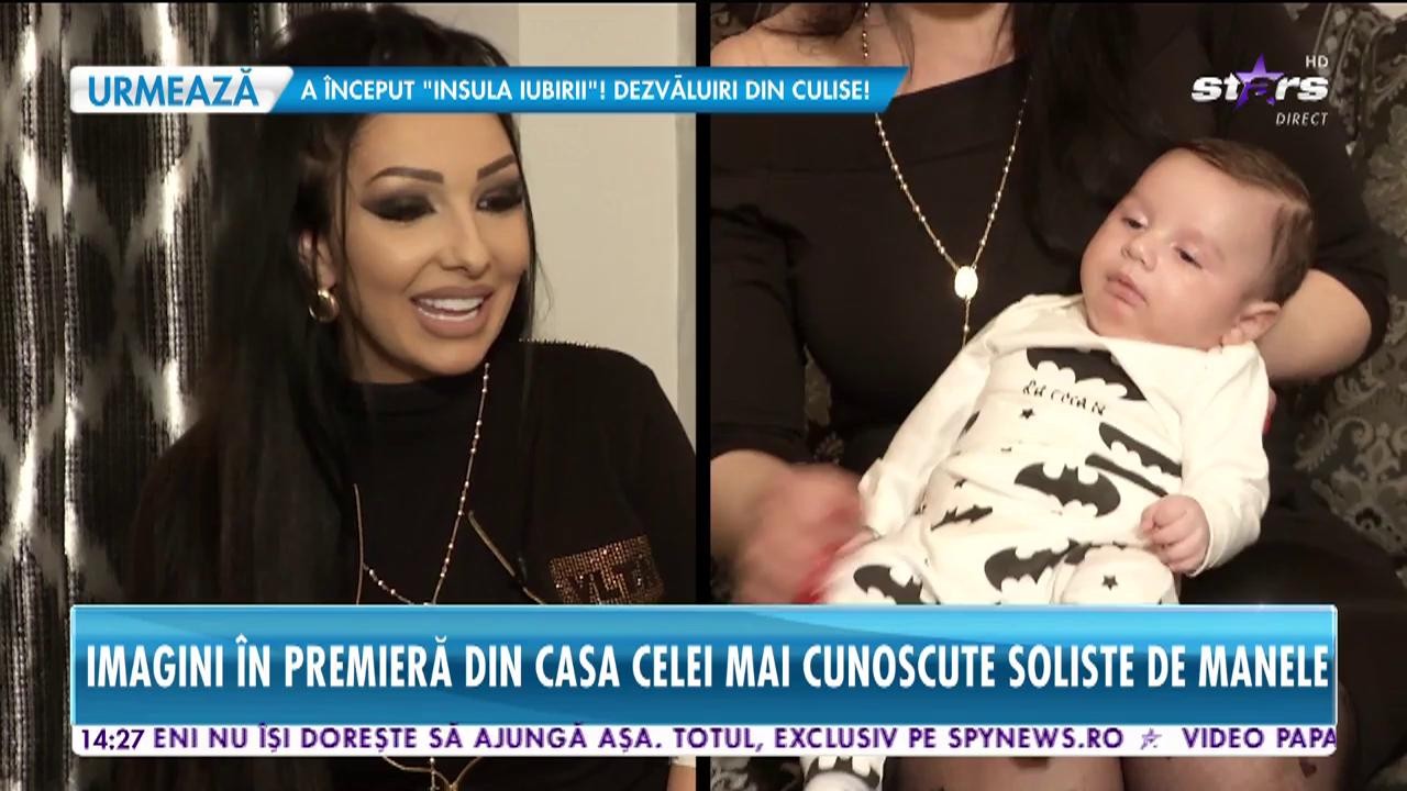 Imagini &icirc;n premieră din casa celei mai cunoscute soliste de manele