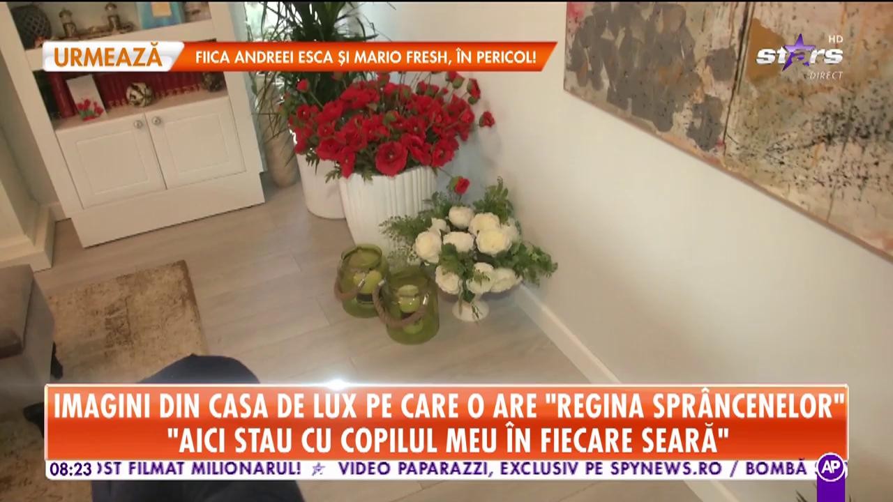 Imagini de casa de lux a Reginei Spr&acirc;ncenelor: Elena Copăceanu: Nu &icirc;mi petrec foarte mult timp &icirc;n dormitor