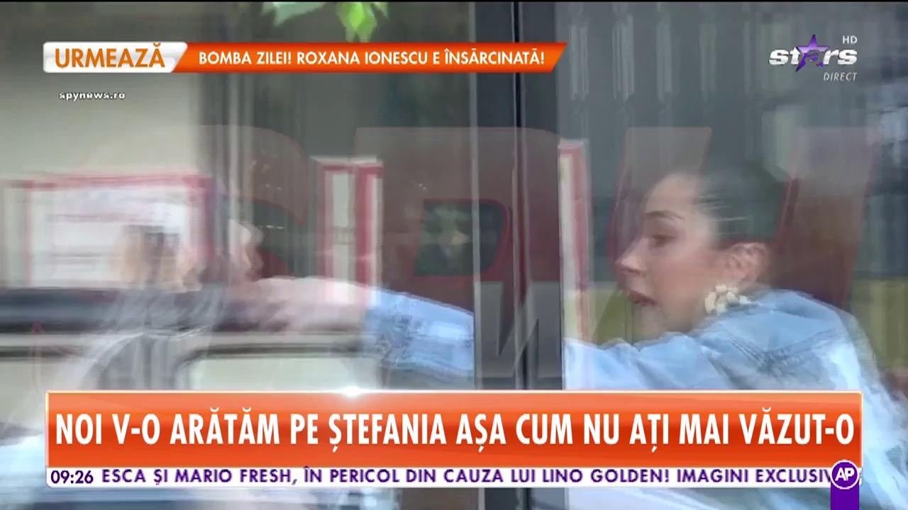 Libelula lui Speak, Cristina Ştefania, surprinsă &icirc;ntr-o ipostază rară