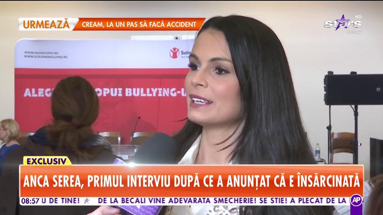 Anca Serea, primul interviu după ce a anunţat că e &icirc;nsărcinată