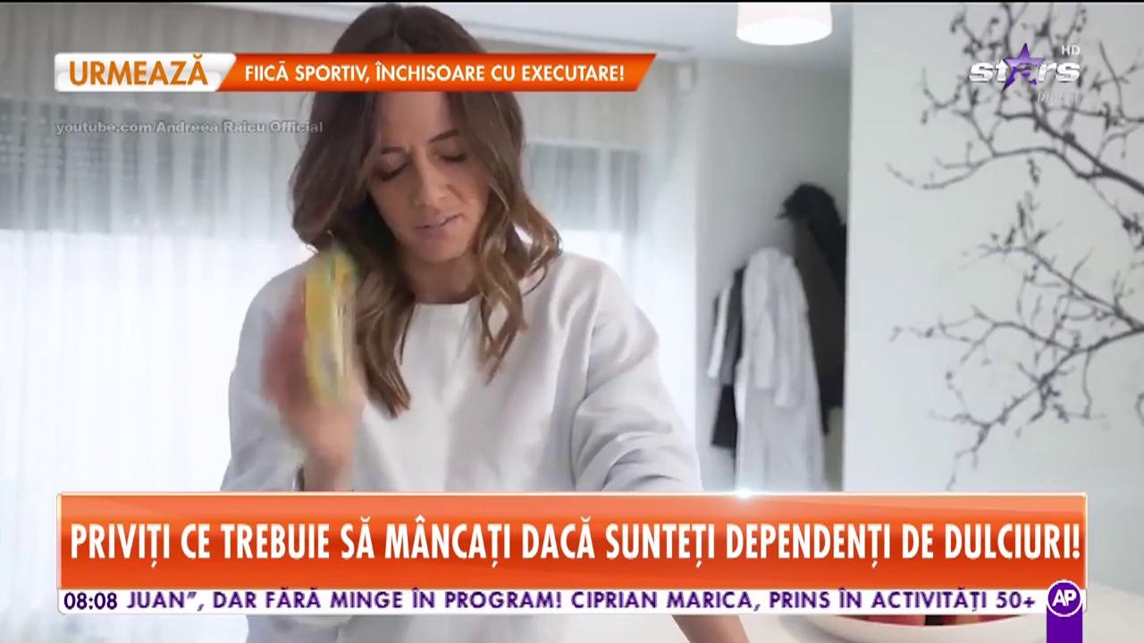 Cum &icirc;și controlează pofta de dulce Andreea Raicu