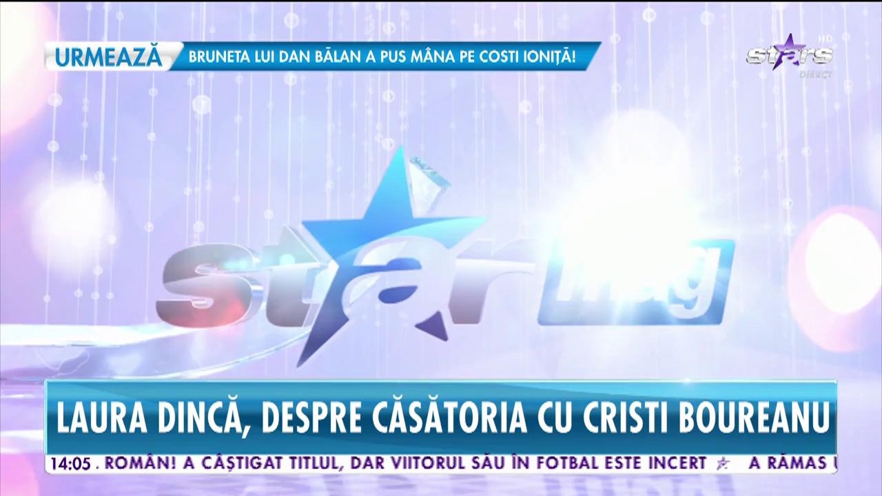 Cristi Boureanu şi Laura Dincă, nuntă &icirc;n secret?