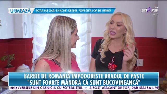 Barbie de Rom&acirc;nia &icirc;mpodobeşte pomul de Paşte