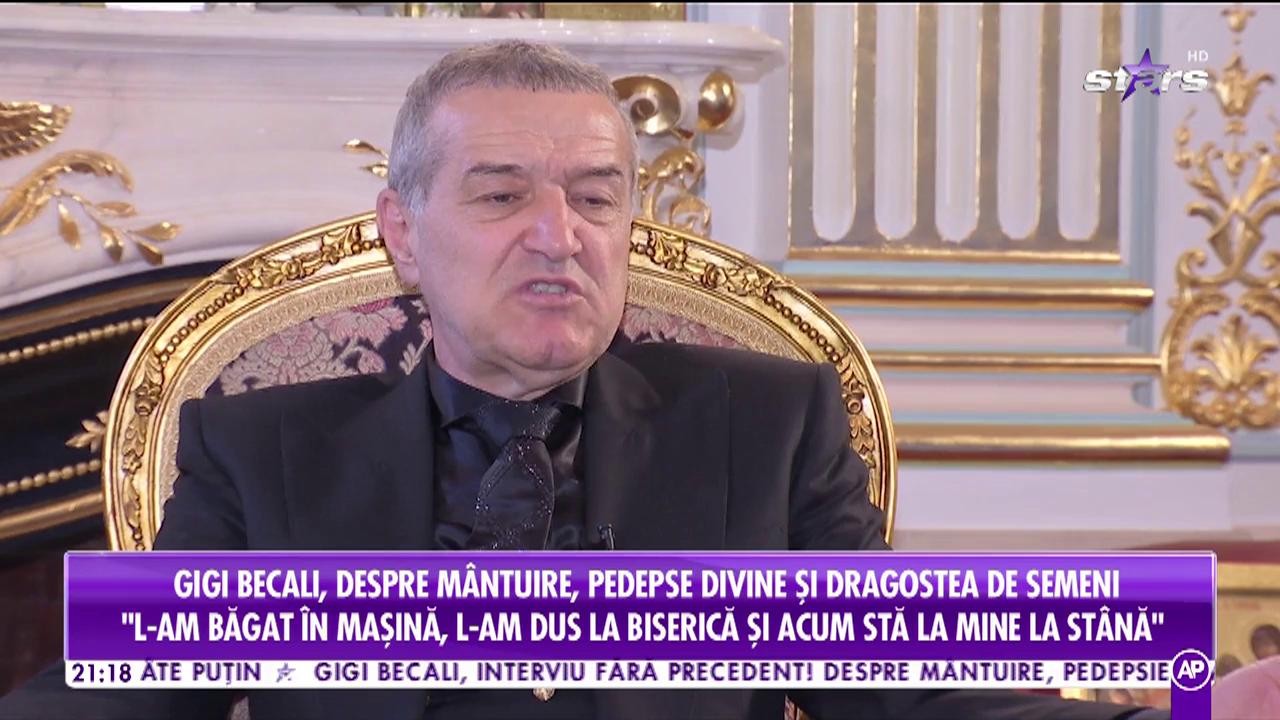 Gigi Becali, după ce sare &icirc;n ajutorul nevoiașilor: Pl&acirc;ng de bucurie că mi-a dat dumnezeu milostenie, iubire