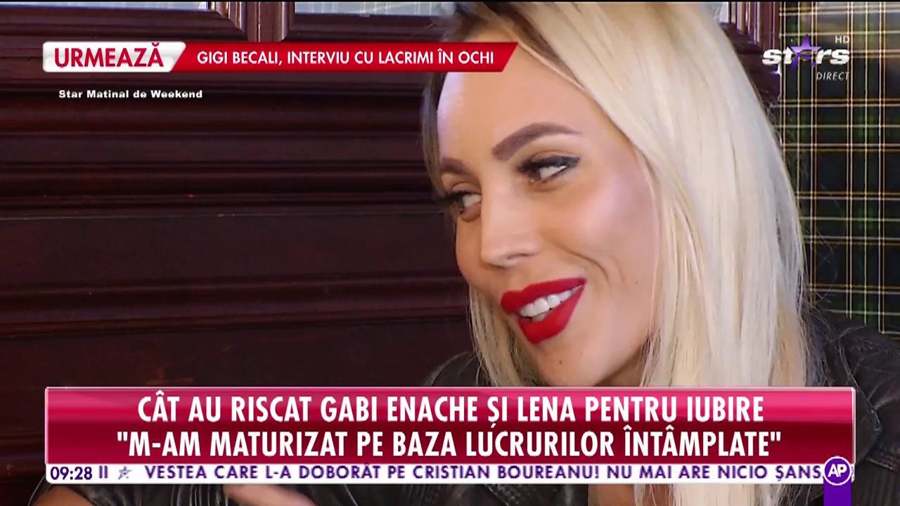 Lena spune adevărul despre povestea de iubire cu Gabi Enache