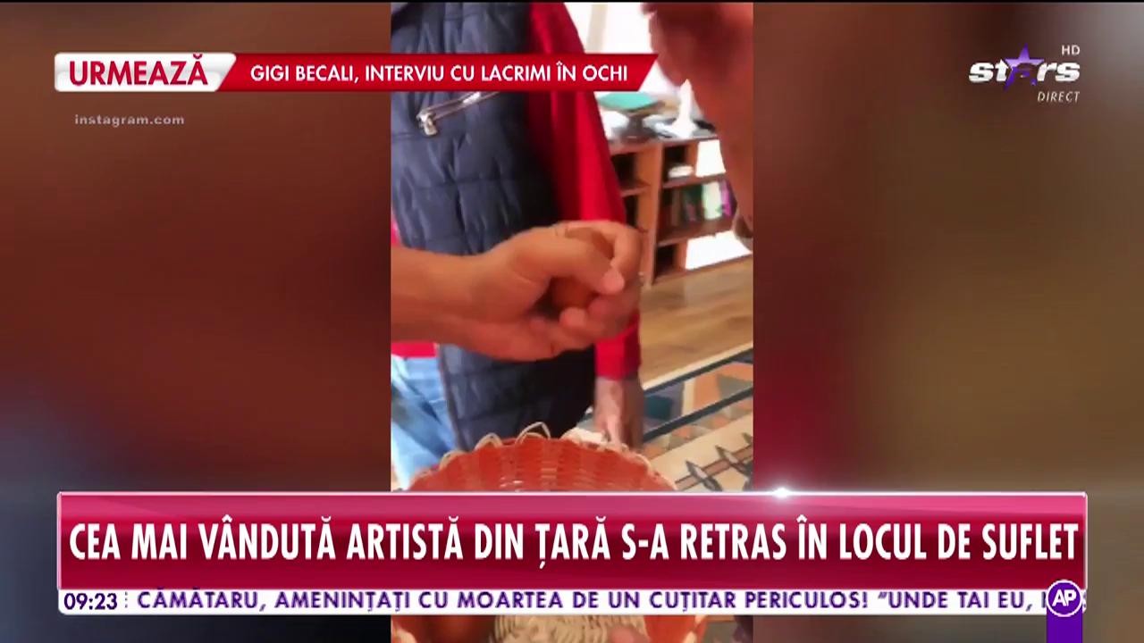 Delia a petrecut Paştele &icirc;n familie! A ciocnit ouă cu soacra!