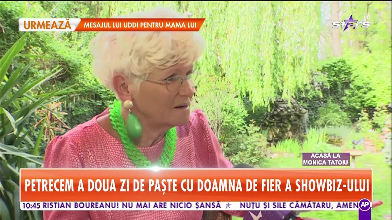 Cum a petrecut Monica Tatoiu &icirc;n prima zi de Paşte