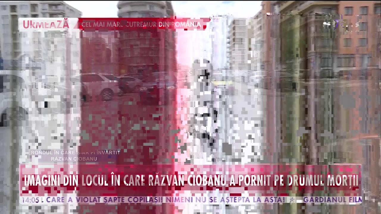 Imagini din locul &icirc;n care Răzvan Ciobanu a pornit pe drumul morții