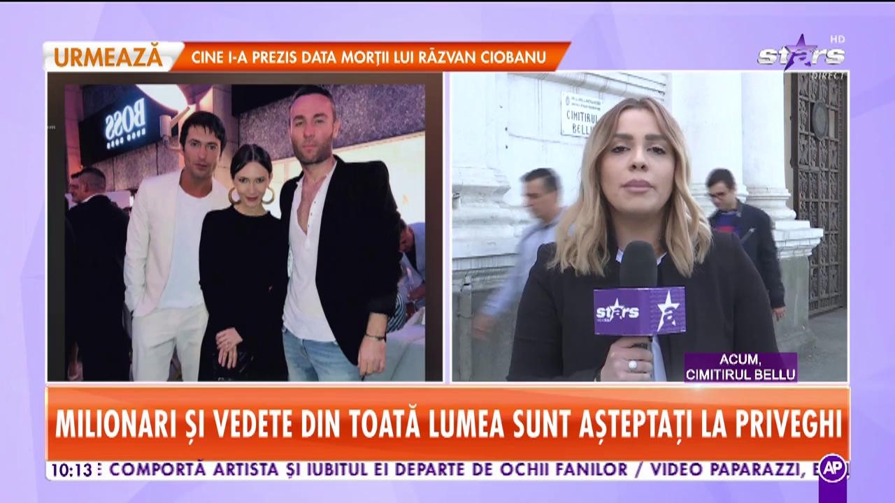 Excentricul milionar Alex Faur este condus pe ultimul drum