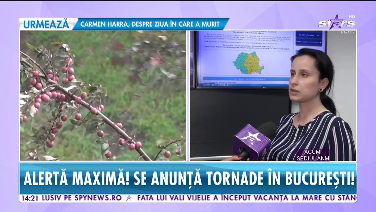 Alertă maximă! Se anunță tornade &icirc;n București!
