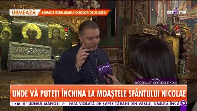 Ce sărbătoare mare este astăzi. Unde vă puteţi &icirc;nchina la moaştele Sf&acirc;ntului Nicolae