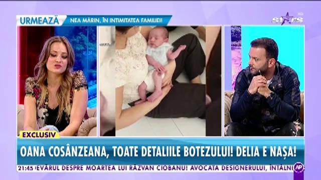 Oana Matache, despre botezul celui de-al doilea copil: Simt o mare presiune pe noi