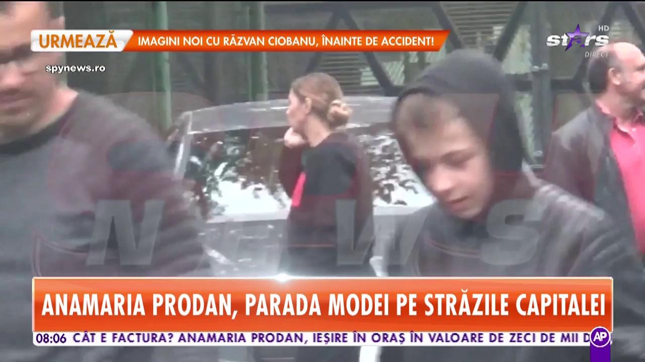 Anamaria Prodan, parada modei pe străzile Capitalei. Soţia lui Reghecampf a ieşit cu zeci de mii de euro &icirc;n oraș