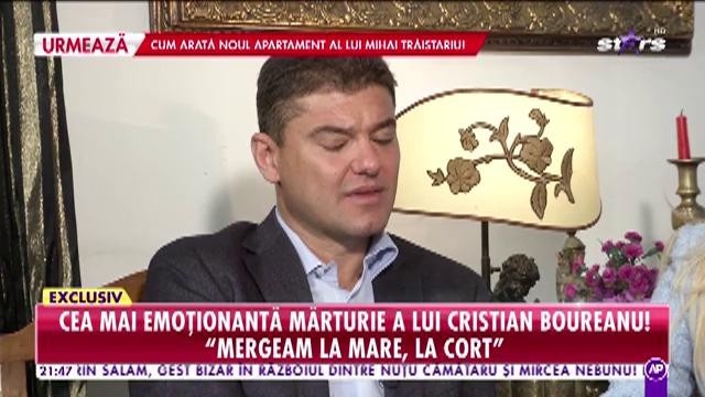 Cea mai emoționantă mărturie a lui Cristian Boureanu!