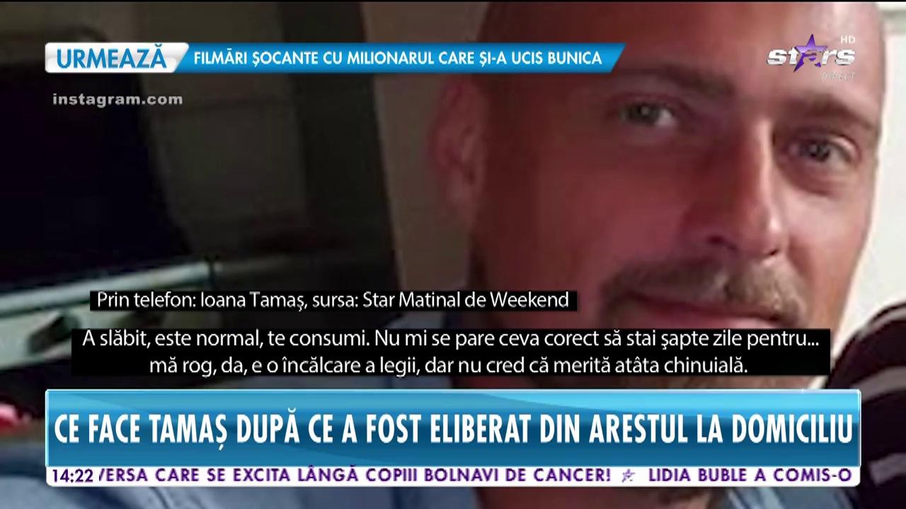 Ce face Gabriel Tamaş după ce a fost eliberat din arestul la domiciliu. &Icirc;n ce ipostaze a fost fotografiat