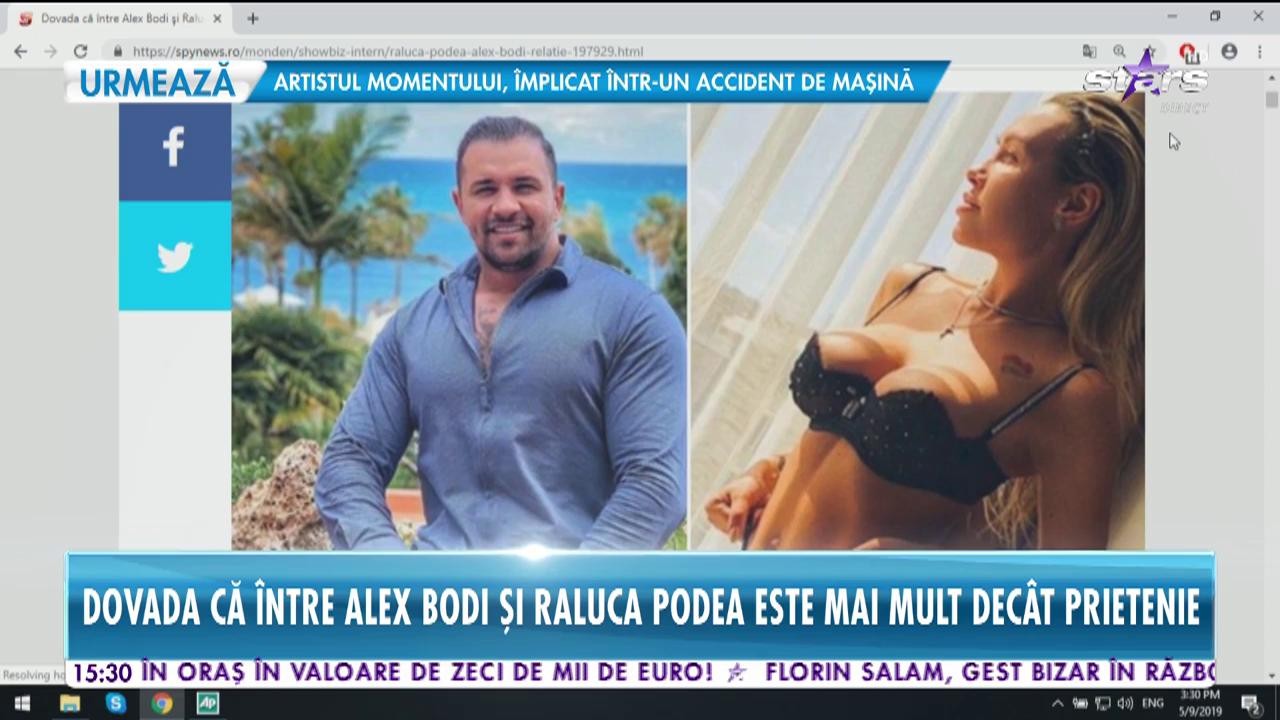 Dovada că &icirc;ntre Alex Bodi și Raluca Podea este mai mult dec&acirc;t prietenie