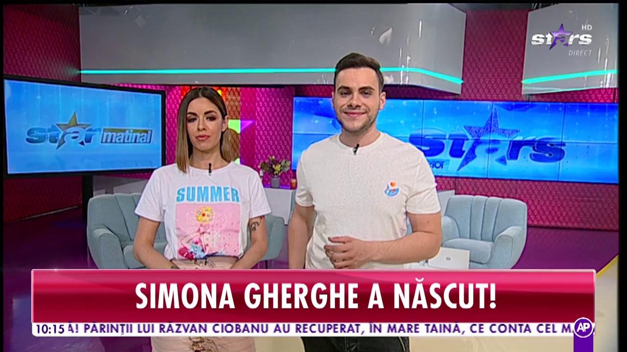 Simona Gherghe a născut un băiețel perfect sănătos. Primele declarații