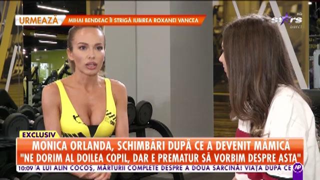 Cum a slăbit Monica Orlanda cele 18 kilograme după naștere