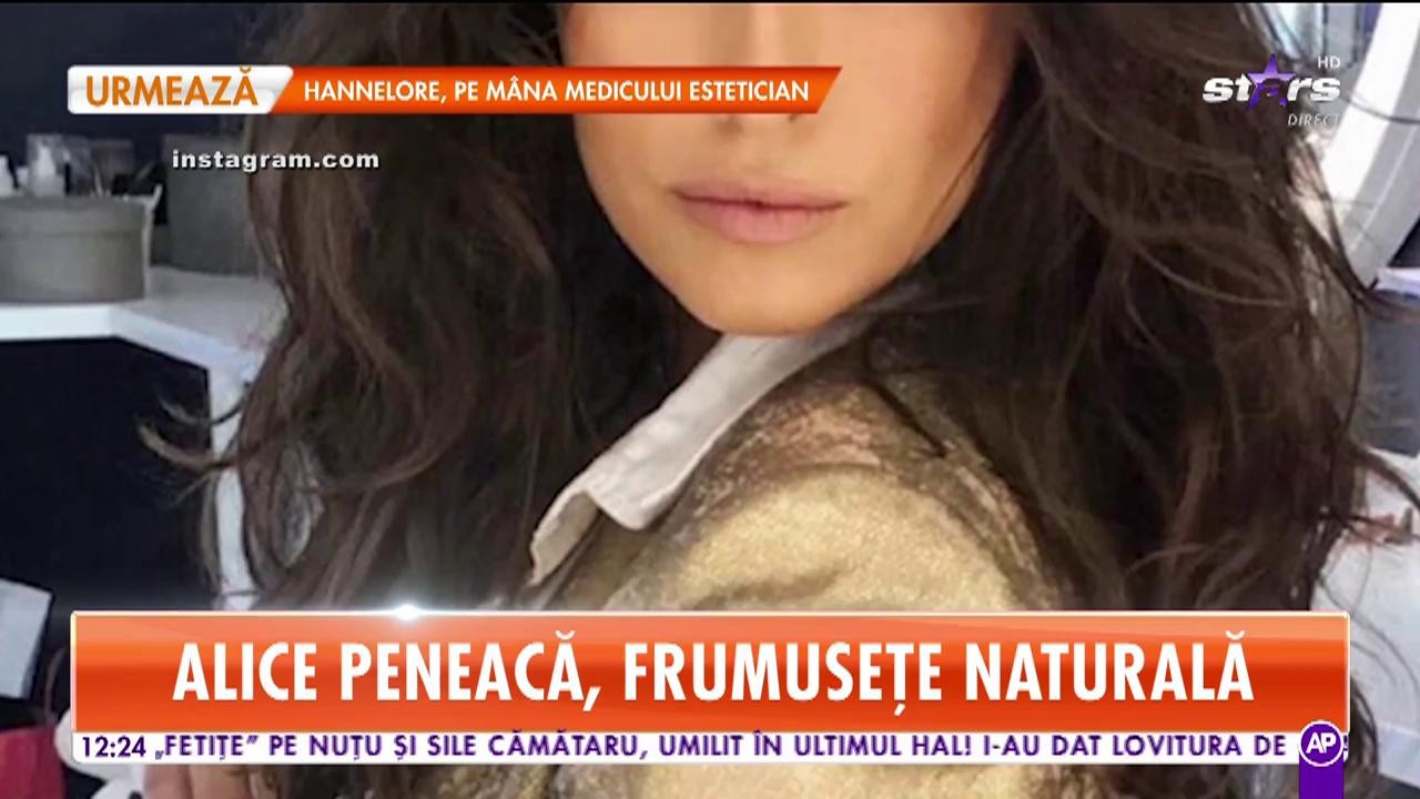 Ce trucuri de frumusețe are Alice Peneacă