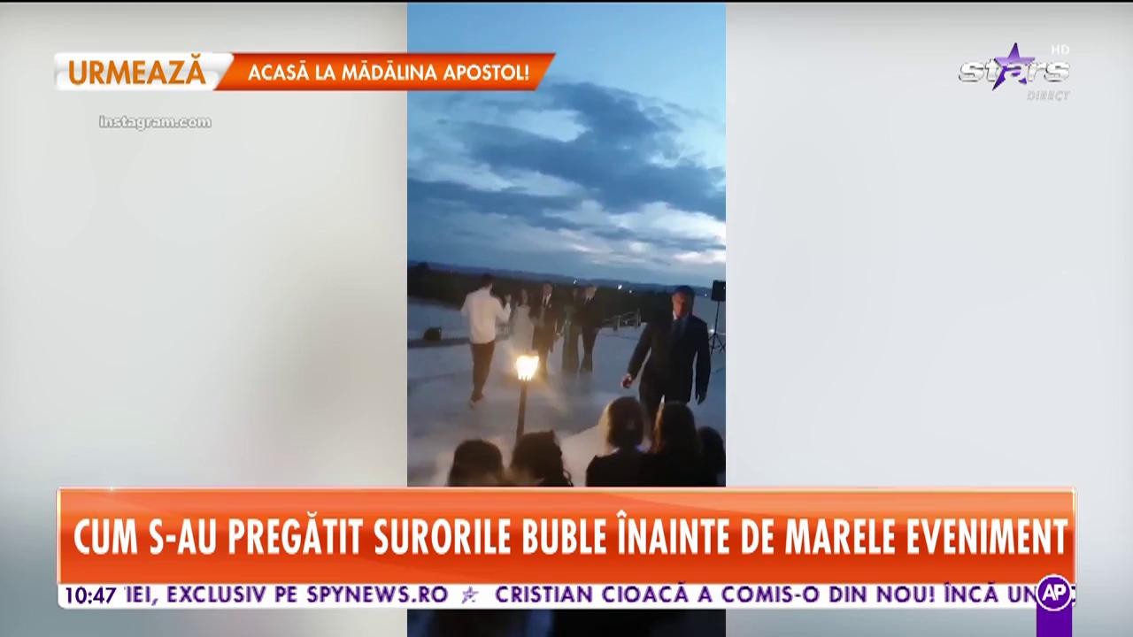 Lidia Buble, &icirc;n lacrimi la nunta surorii sale