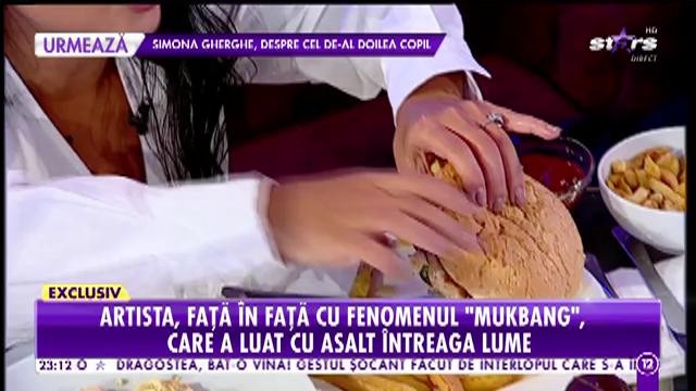 Francesca, faţă &icirc;n faţă cu fenomenul "MukBang", care a luat cu asalt &icirc;ntreaga lume