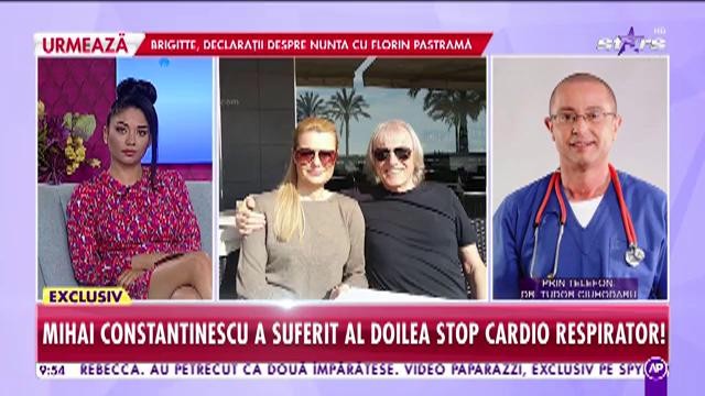 Mihai Constantinescu, &icirc;n comă, la spital. Soția artistului face primele declarații: A făcut stop cardio respirator la ora cinci dimineața