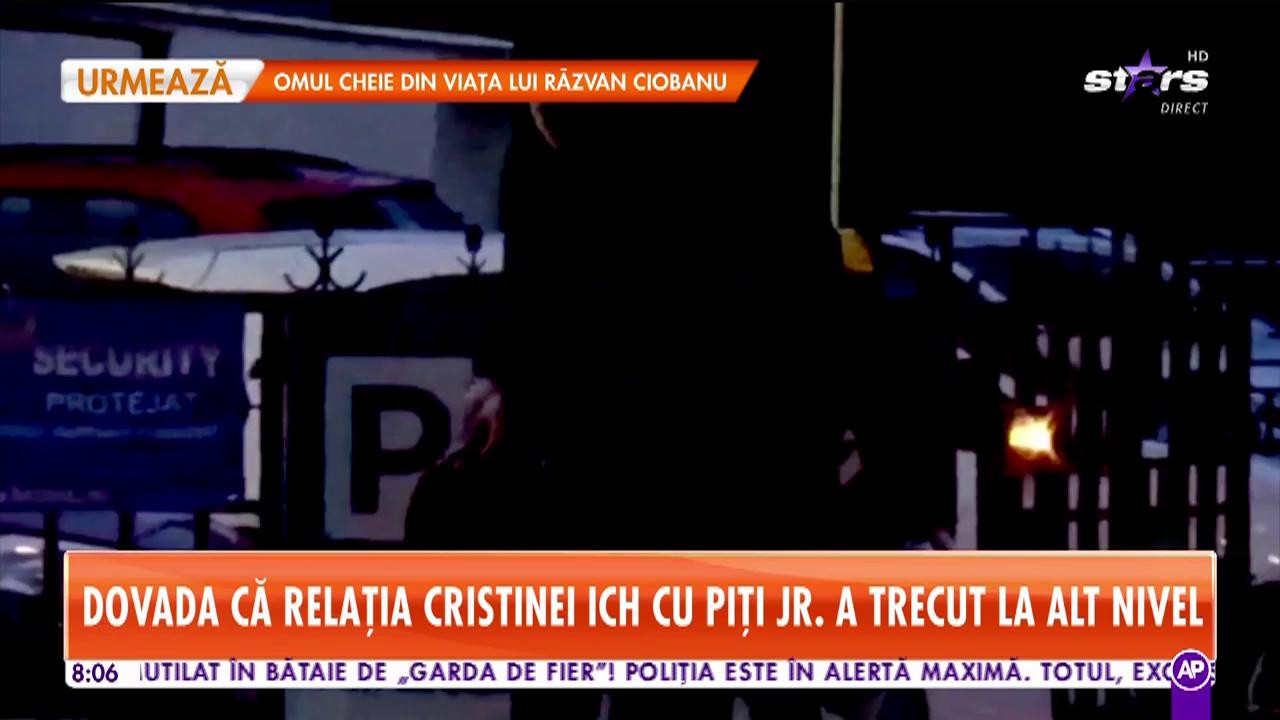 Imagini exclusive cu Cristina Ich şi Alex Piţurcă. Frumoasa brunetă și-a scos iubitul la o cină romatică